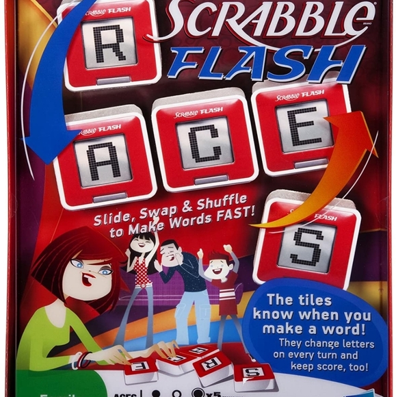 Hasbro Other - 💥HASBRO💥 ELECTRONIC SCRABBLE FLASH
